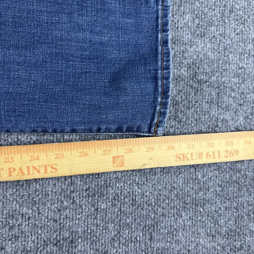 Lucky Brand 410 Athletic Slim Straight Jean Mens 38x30 Medium Blue Stretch Denim